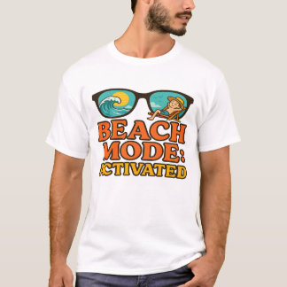 T-shirt Mode Plage : Activé