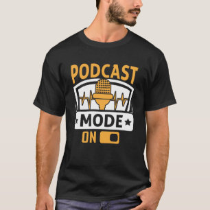 T-shirt Mode Podcast Sur Podcaster Podcasting Intervieweur