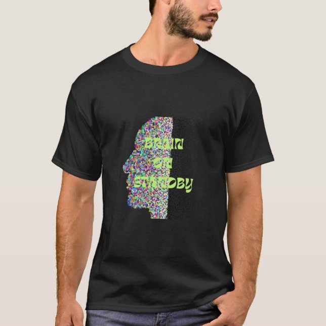 T-shirt mode réfrigération "Cerveau en veille" (Devant)