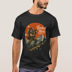 T-shirt Mode Réservation Aventure Lecture Vintage