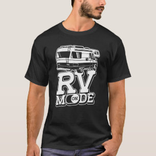 T-shirt Mode Rv Sur Camping Van Vacation Motorhome Rv Camp