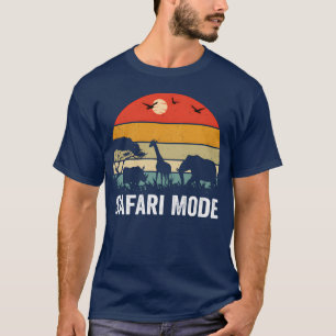 T-shirt Mode Safari Zoo Safari Animal Faune Animaux garçon