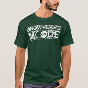 T-shirt Mode snowboard Snowboard Sports D'Hiver Neige