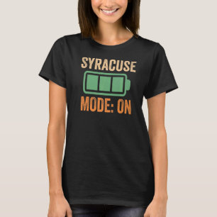 T-shirt Mode Syracuse Sur Batterie