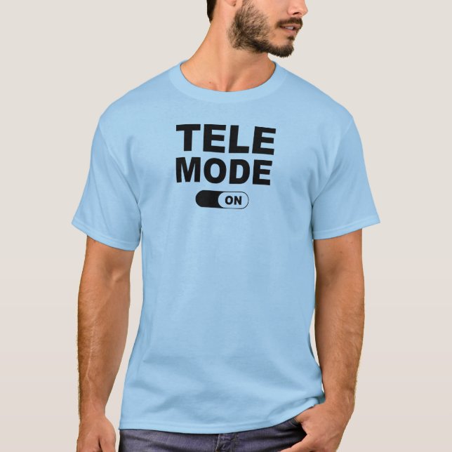 T-shirt Mode Télé activé (Devant)