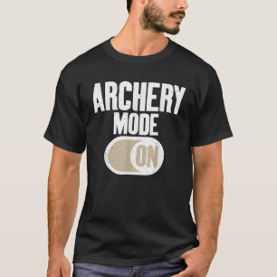 T-shirt Mode Tir À L'Arc Sur Tir À L'Arrière T Chemise