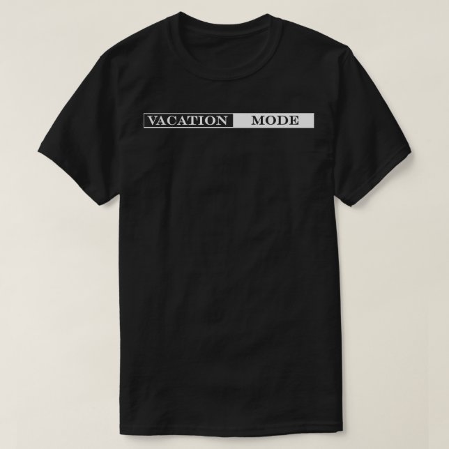 T-shirt mode vacances (Design devant)