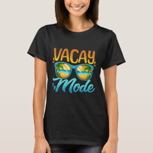T-shirt Mode Vacances Activé Vacances Été Croisière Séjour