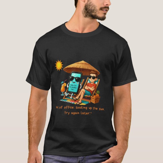 T-shirt Mode Vacances pour Homme (Devant)