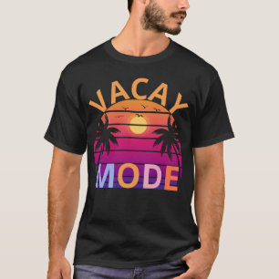 T-shirt Mode Vacay Activé Vacances Été