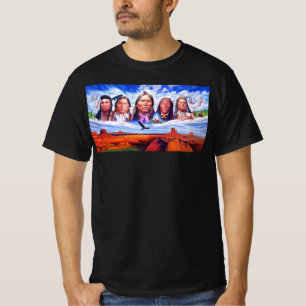 T-shirt Mode Vêtements Amérindiens Peinture Hommes
