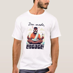 T-shirt Mode zen, engagez-vous ! ⚡ Adulte est un Glitch