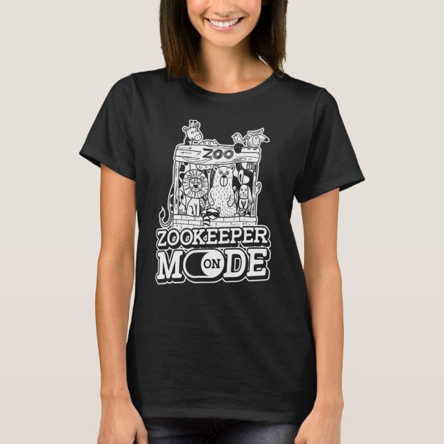 T-shirt Mode Zookeeper sur Wild Animal Keeper Zoological Z (Devant)