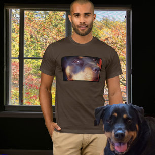 T-shirt modèle 1 emplacement de Portrait Rottweile