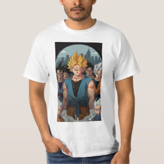 T-shirt Modèle 61, Chemise T-Print Vibrante : Élégante,