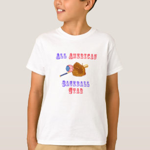 T-shirt Modèle américain de baseball