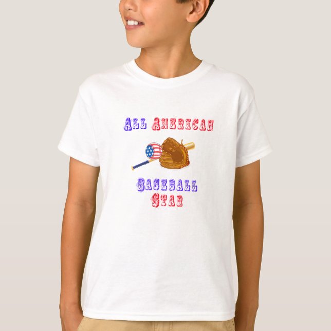 T-shirt Modèle américain de baseball (Devant)