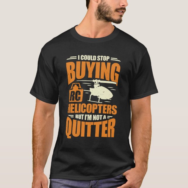 T-shirt Modèle amusant RC Helicopter Chopper Pilot Cadeau (Devant)