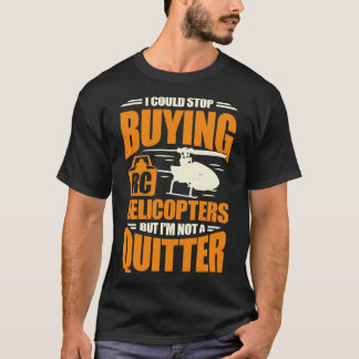 T-shirt Modèle amusant RC Helicopter Chopper Pilot Cadeau
