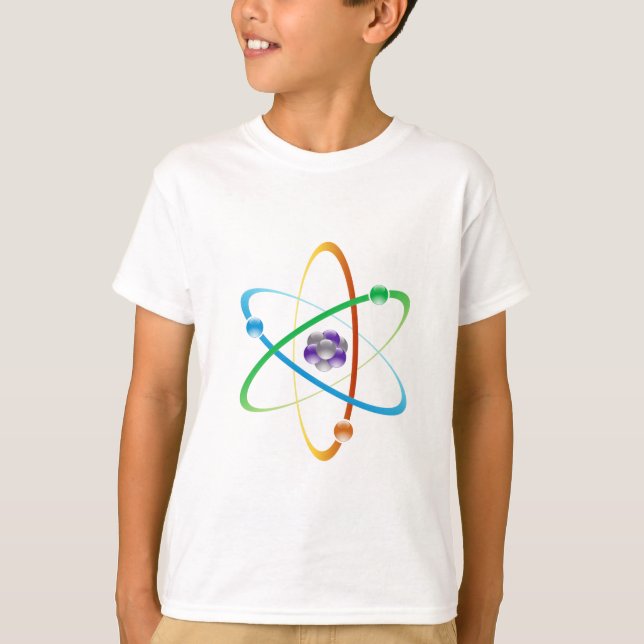 T-shirt Modèle atomique de Bohr (Devant)