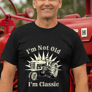 T-shirt Modèle d'anniversaire de tracteur agricole classiq