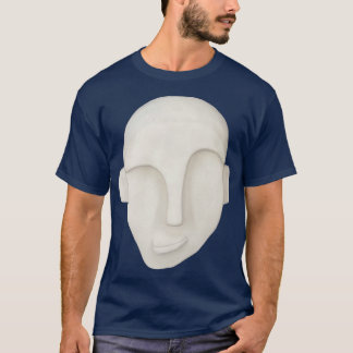 T-shirt Modèle d'argile faciale croisée