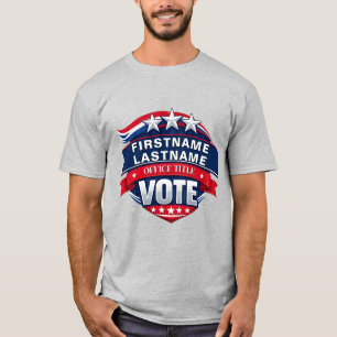 T-shirt Modèle de campagne électorale personnalisée