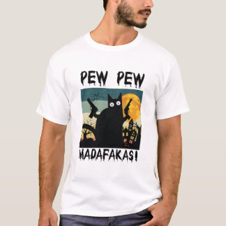T-shirt Modèle de chat Halloween