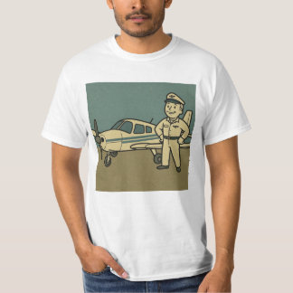 T-shirt modèle de chute de l'archer de piper