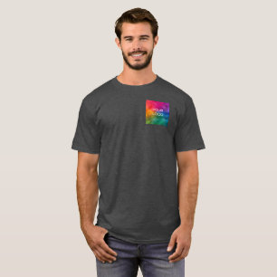 T-shirt Modèle de couleur Charcoal Heather Personnaliser