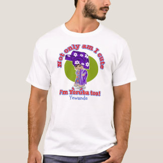 T-shirt Modèle de fille de Yoruba