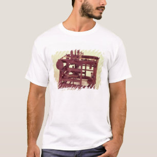 T-shirt Modèle de fonctionnement d'un métier à tisser