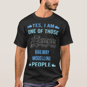 T-shirt Modèle de modélisation ferroviaire Trains ferrovia