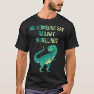 T-shirt Modèle de modélisation ferroviaire Trains ferrovia