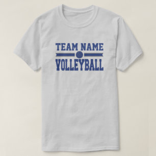 T-shirt Modèle de nom d'équipe de volley-ball personnalisé