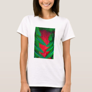 T-shirt Modèle de plume Quetzal resplendant