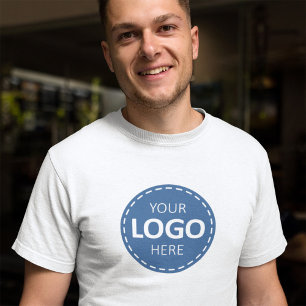 T-shirt Modèle de téléchargement de logo d'entreprise - Cr