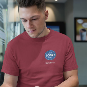 T-shirt Modèle de téléchargement du logo d'entreprise - Cr