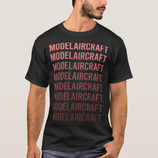T-shirt Modèle de texte rouge