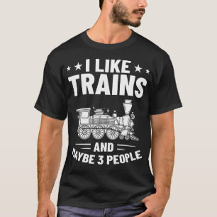 T-shirt Modèle de train ferroviaire Rc Train Locomotive M