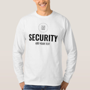 T-shirt Modèle double face de sécurité pour hommes long