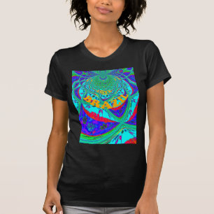 T-shirt Modèle floral dynamique : Hommage brésilien Manger