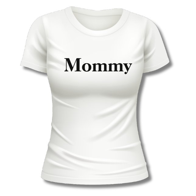 T-shirt Modèle maman (Créateur téléchargé)