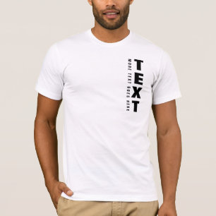 T-shirt Modèle moderne pour homme à manches courtes avec t