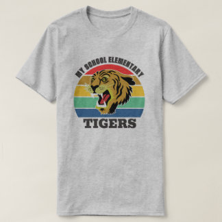 T-shirt Modèle personnalisable de l'école de masco