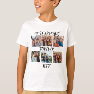 T-shirt Modèle photo personnalisé "Best Friends Forever"