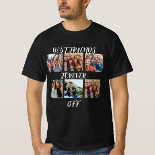 T-shirt Modèle photo personnalisé "Best Friends Forever"