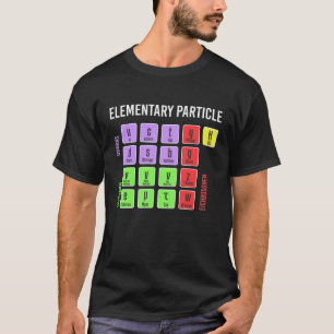 T-shirt Modèle standard de physique des particules élém