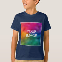 Modèle tendance Ajouter image Texte photo Garçons 