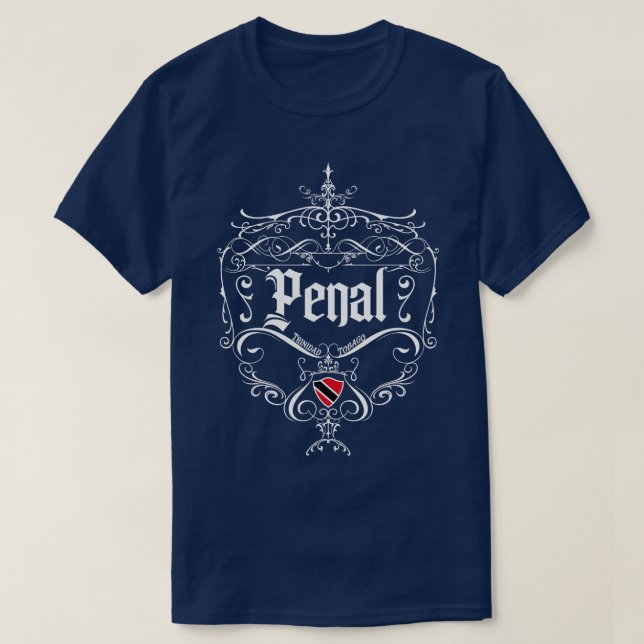 T-shirt Modèle Vintage pénal 1 (Design devant)